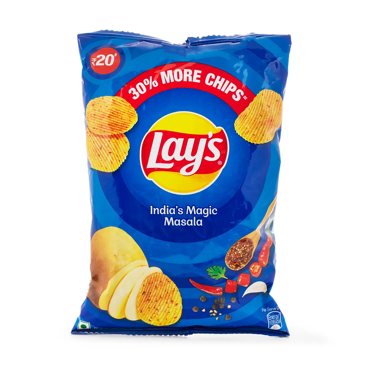 Lay's Chips Masala Flavor 1.82 oz Lay's Chips Masala Flavor 1.82 oz