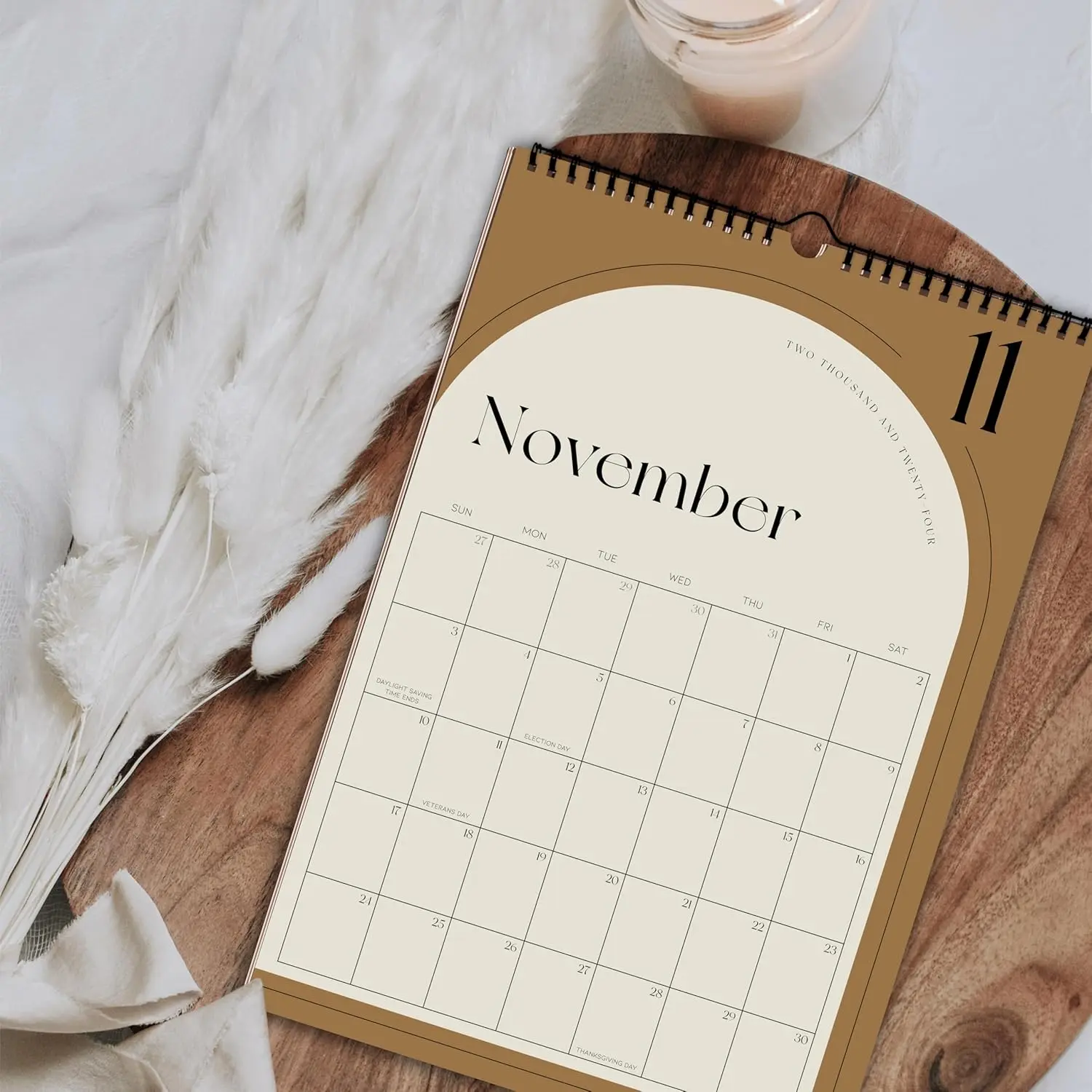 Planner Aesthetic 2025 Wall Calendar for Easy Organizing Planner