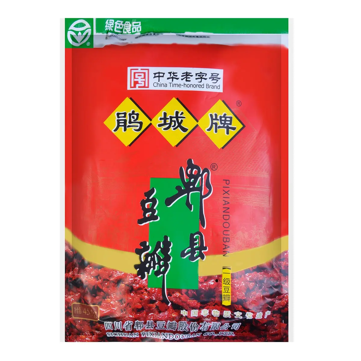 JUAN CHENG PAI Sichuan Pixian Broad Bean Paste - 454g, Authentic Chinese Heritage Seasoning