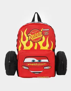 BIOWORLD x Disney Pixar Cars Lightning McQueen Backpack, Multi-Colored