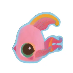 LPS Pink Fish! Sticker 2