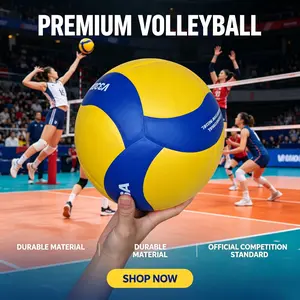 5-Number PU Leather Super Soft Volleyball, Ideal for Indoor and Outdoor Use, Durable and Comfortable, Perfect for Beginners, Teens, Adults