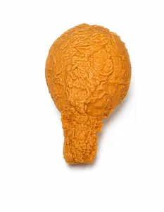 Toymendous Squeeze Chicken Leg Stress Relief- Extra Large 6" Rare Squishy Stress Toy for Adults & Kids 3+ - Food Fidget Toy for Relief & Sensory Play