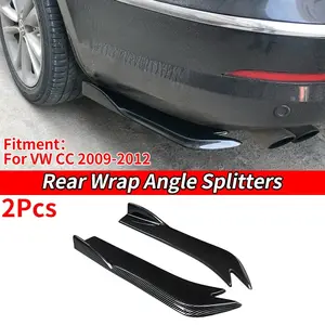 Car Rear Bumper Corner Divertor Long Chicken Wing Spoiler Diffuser Protection, Car Accessories for Enhanced Aerodynamics