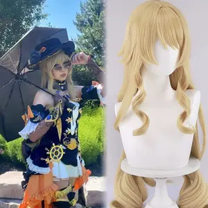 KOOLLIA Navia Long Golden Cosplay Basic Wig[Unstyled]