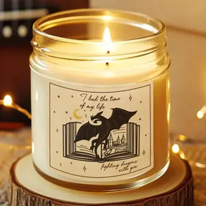 I Had the Time of My Life Candle, Fighting Dragons With You Candle, Long Live Candle, Book Themed Candles, Fantasy Book Candle, Eras Tour