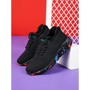 Women's Sporty Lace Up Running Sports Shoes, Casual Comfortable Breathable Walking Shoes, Fashionable Sneakers for Daily Wear