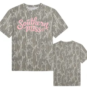 Southern Miss Cotton Collective Vintage Mossy Oak Washed Out TEE Shirt, Mossy Oak T-shirt 3D, Hunting Shirt, 3D T Shirt, Gift for Him, for Dad