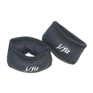 J Fit  Soft Wrist Weights - Black