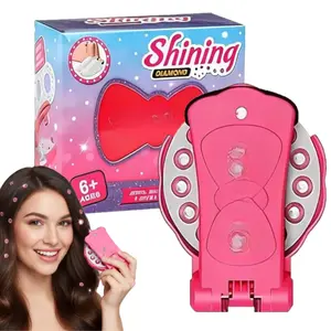 Shining DIY Rhinestone Pasting Tool,Hair Bling Styling Tool,Hair-Safe Jewel,Perfect Gifts School Parties, Festivals