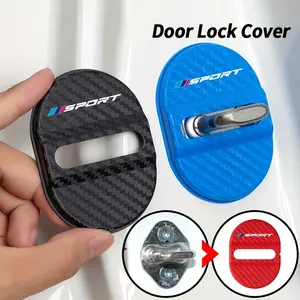 [BMW ABS Door Lock Protector] BMW ABS Car Door Lock Protector |   Rust-Proof Auto Door Lock Cover Decoration Protective For 1 3 5 7 2 4 6 X Series X1 X3 X5 X6 X4