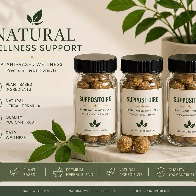 Natural Botanical Wellness Suppositories