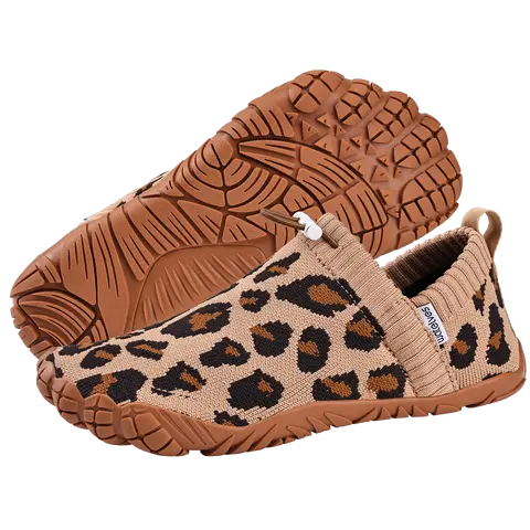 WateLves Barefoot Shoes for Men & Women, Cozy Slip-On Knit Casual Sneakers, Breathable Lightweight Minimalist Trainers for Outdoor Walking, Casual Shoes, Knit Fabric, All-season Shoes#sohochic