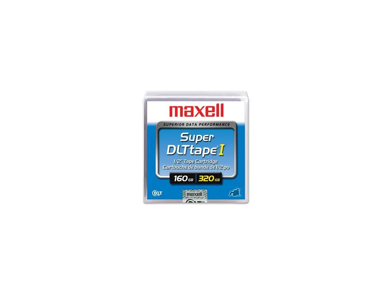 maxell 183700 160/320GB Super DLTtape I Tape Media 1 Pack