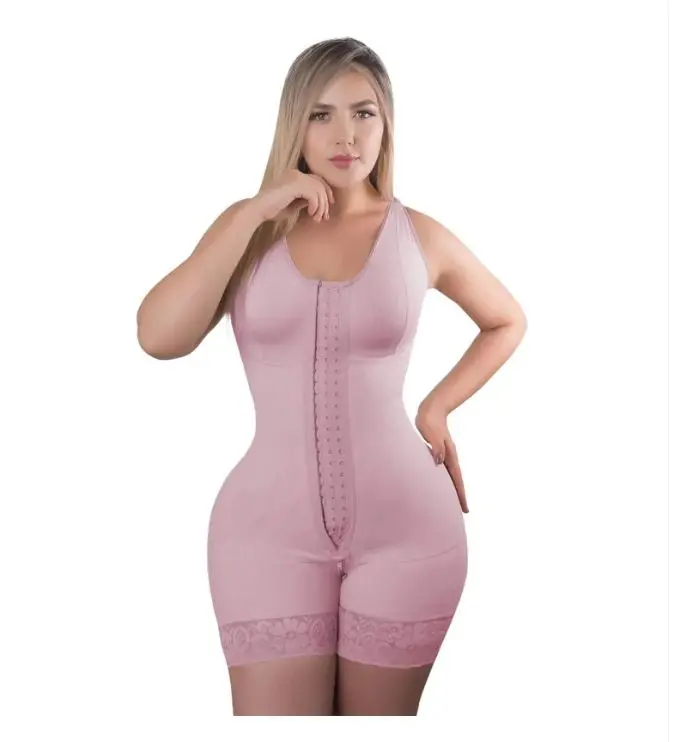 Stage 2 Faja for Plastic Surgery Recovery, Compression Hooks Levels, Faja Rosada Daily Used, BBL, Lipo 360 MC027