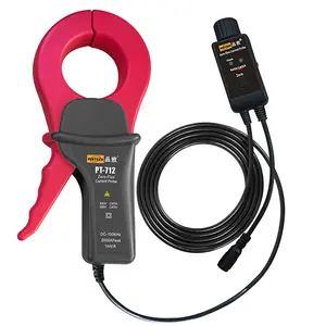 PINTECH AC/DC Current Clamp Probe for Oscilloscope 100kHz Bandwidth, 4000A, Zero Flux Current Probe with BNC Connector, PT-712