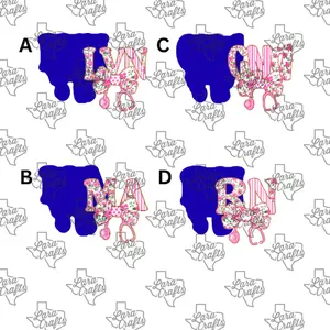 Floral Steth Acrylic Blank + Printed Decal