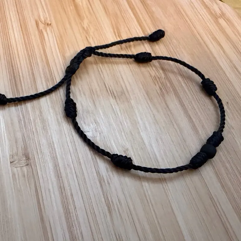 Azabache Bracelet, Handcrafted Protective Charm Jewelry for Daily Wear