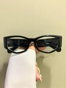 Vintage Cat Eye Frame Glasses, Trendy Eyeglasses for Women & Men, Fashion Eyeglasses for Daily Wear, Stylish Eyeglass