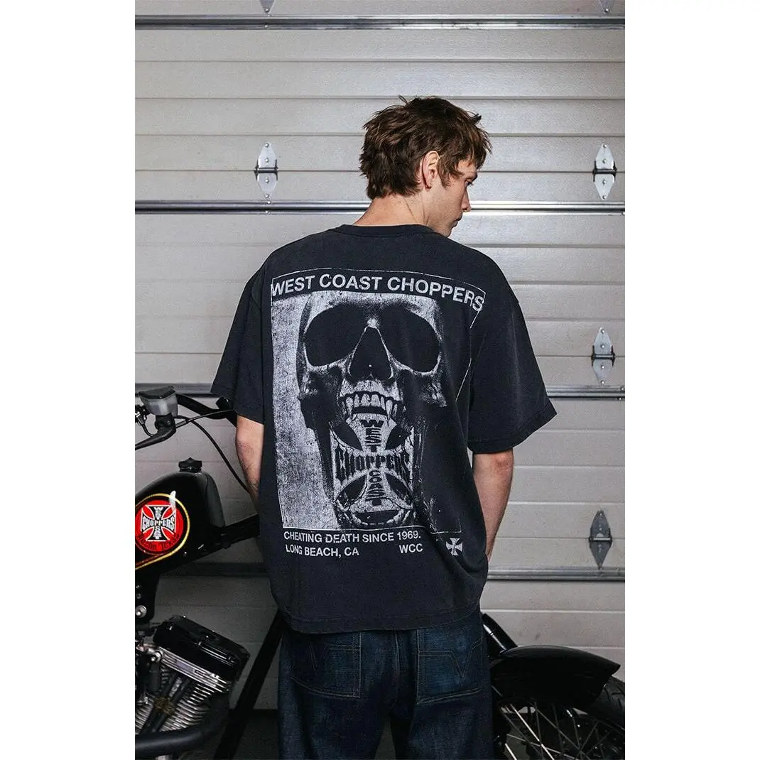 West Coast Choppers Men's Cheating Death T-Shirt - Multicolor West Coast Choppers Men's Cheating Death T-Shirt - Multicolor