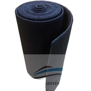 BLACK Ribbed Bunk Carpet / Marine Boat Trailer Runners / Outdoor - 12" x 50'