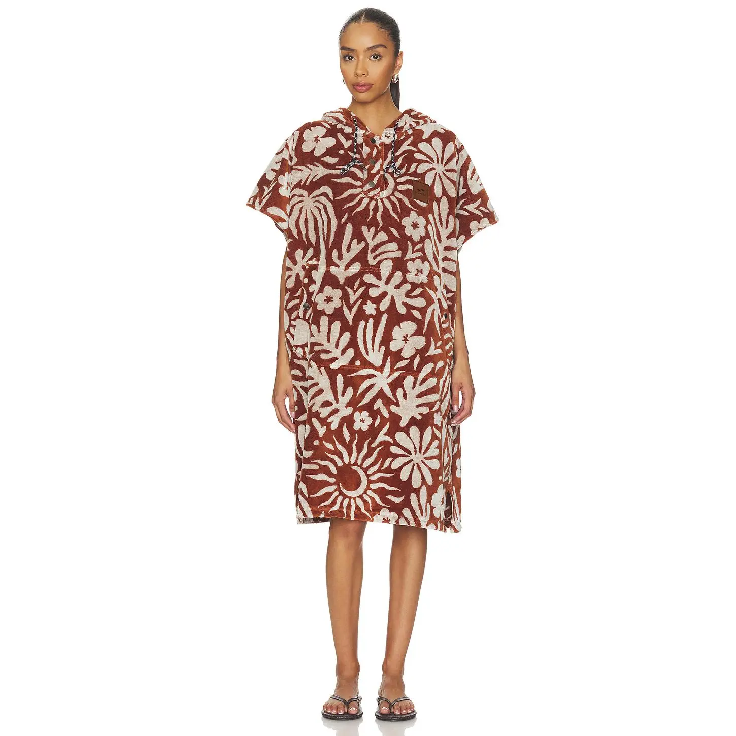 Slowtide Sunny Poncho in Mousse