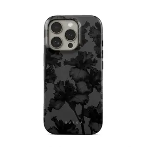 Nocturnal Burgundy Rubber Cellphone Casing - Heavy-Duty Shockproof Custom Protection Accessory for iPhone 17,16,15,14,13,12,11 Pro Max Plus, Handheld Devices Accessories