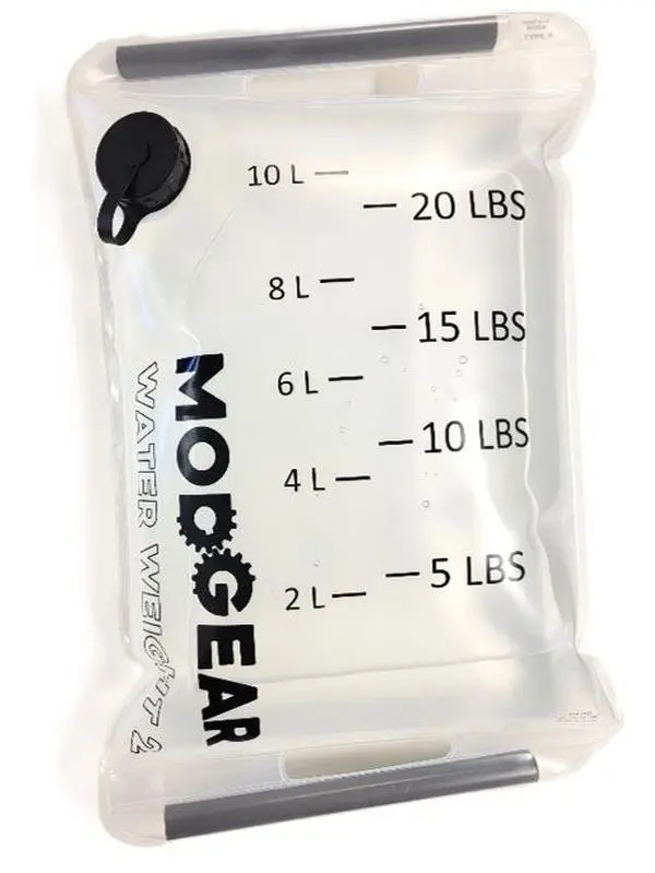 ModGear Water Weight 2 Travel Ruck Weight Backpack for Fitness Training