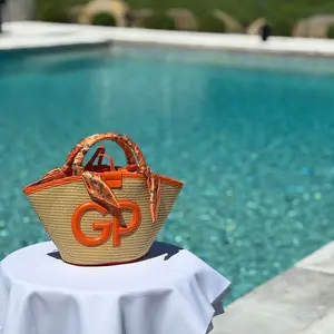 Gilda Paris Raffia Tote