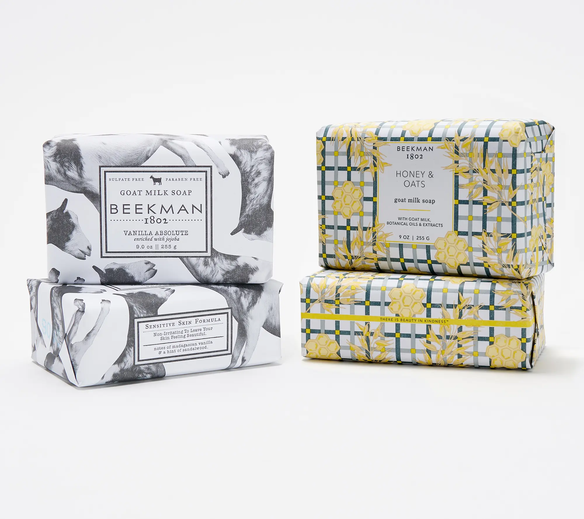 Beekman 1802 4-Piece Goat Milk Bars of Soap