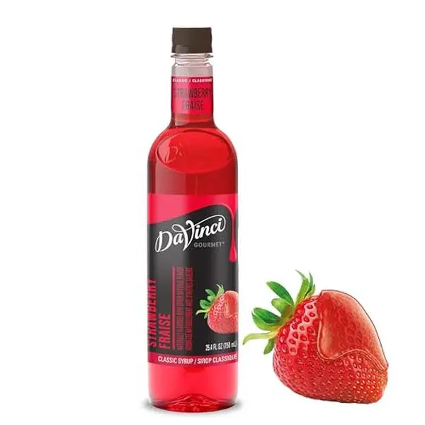 DaVinci Gourmet Classic Strawberry Syrup, 25.4 Fluid Ounces, Kosher, 1 Count