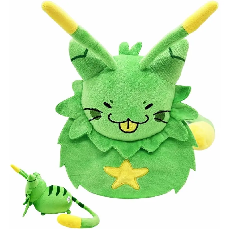 Gnarpy Plush,Green Alien Cat Plush,Regretavator Toys Figure, Game Cosplay Cute Fans Gift 8.66''