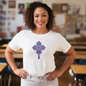 Ethiopian Eritrean Cross 3 unisex T-Shirt