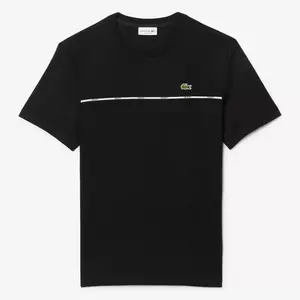 Lacoste Men's Logo Trim Cotton Jersey T-Shirt Lacoste Men's Logo Trim Cotton Jersey T-Shirt