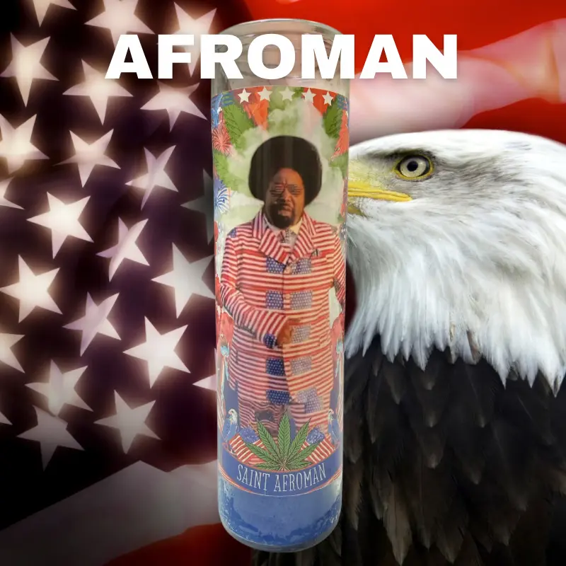 The Luminary Afroman Altar Candle Home Decor Print
