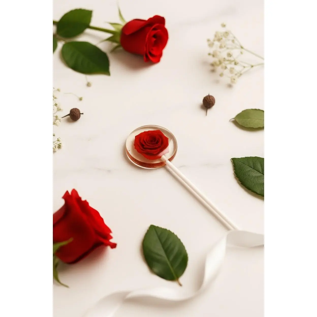 Rose Lollipops – Eternal Bloom –Florist Gift Add-On