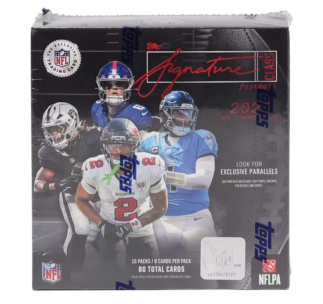 2025 Topps Signature Class Football Mega Box