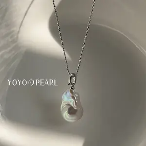 22-23mm Fancy Baroque Pendant