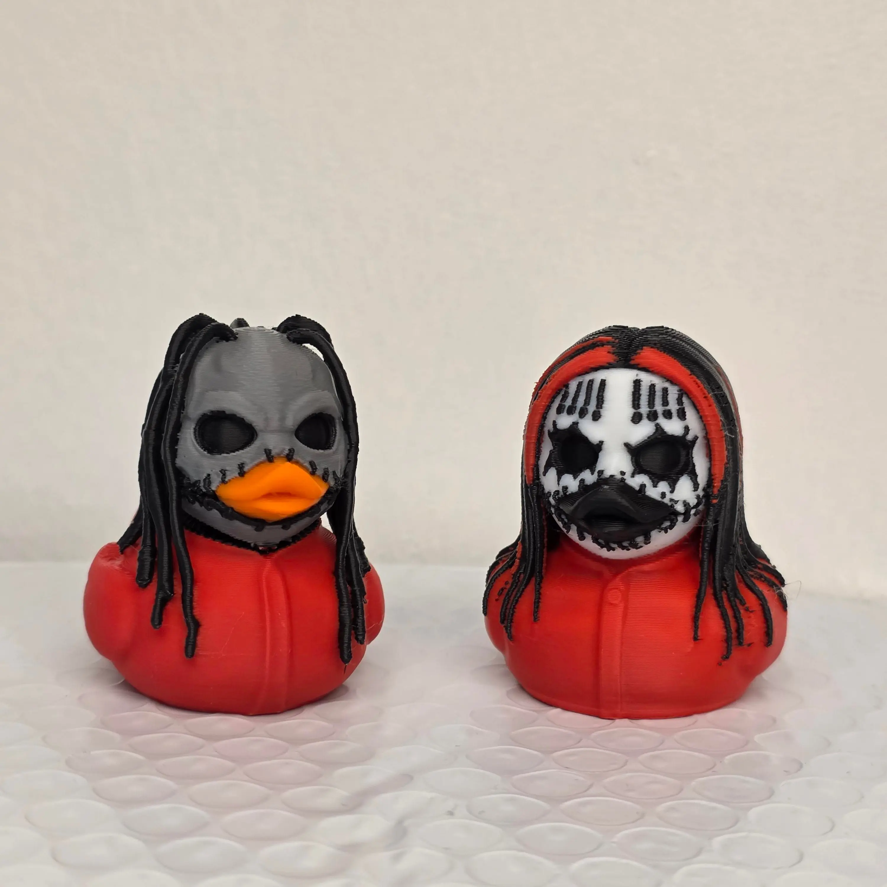 Slipknot Duck Collectable, 3D Printed Duck Fantasy Inspired Keychain-Shaped Fashion Accessory, #8, #1, Joey Jordison, Corey Taylor, Fan Art, Character Acrylic Keychains