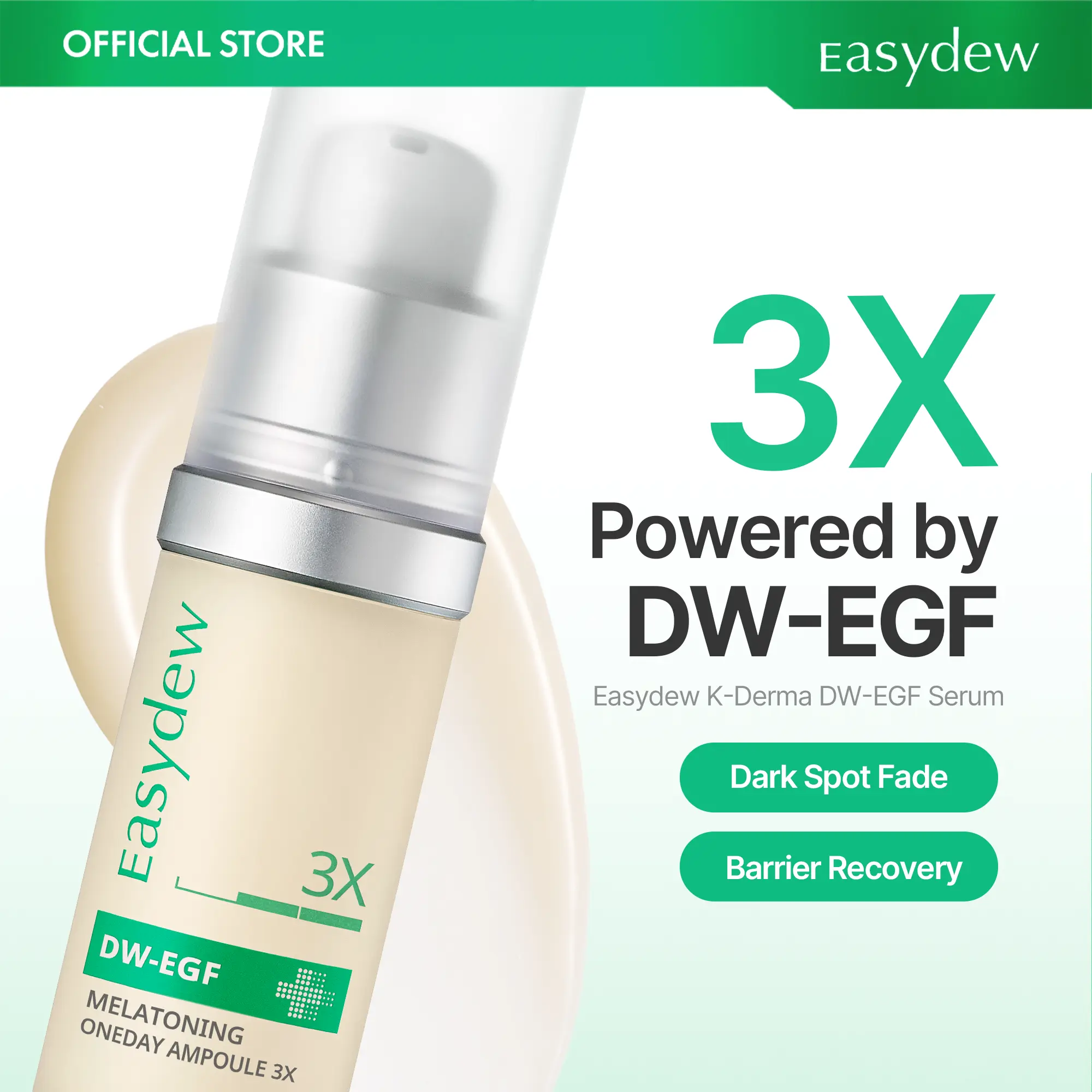Easydew DW-EGF Melatoning Ampoule 3X - Official Product Hydrating