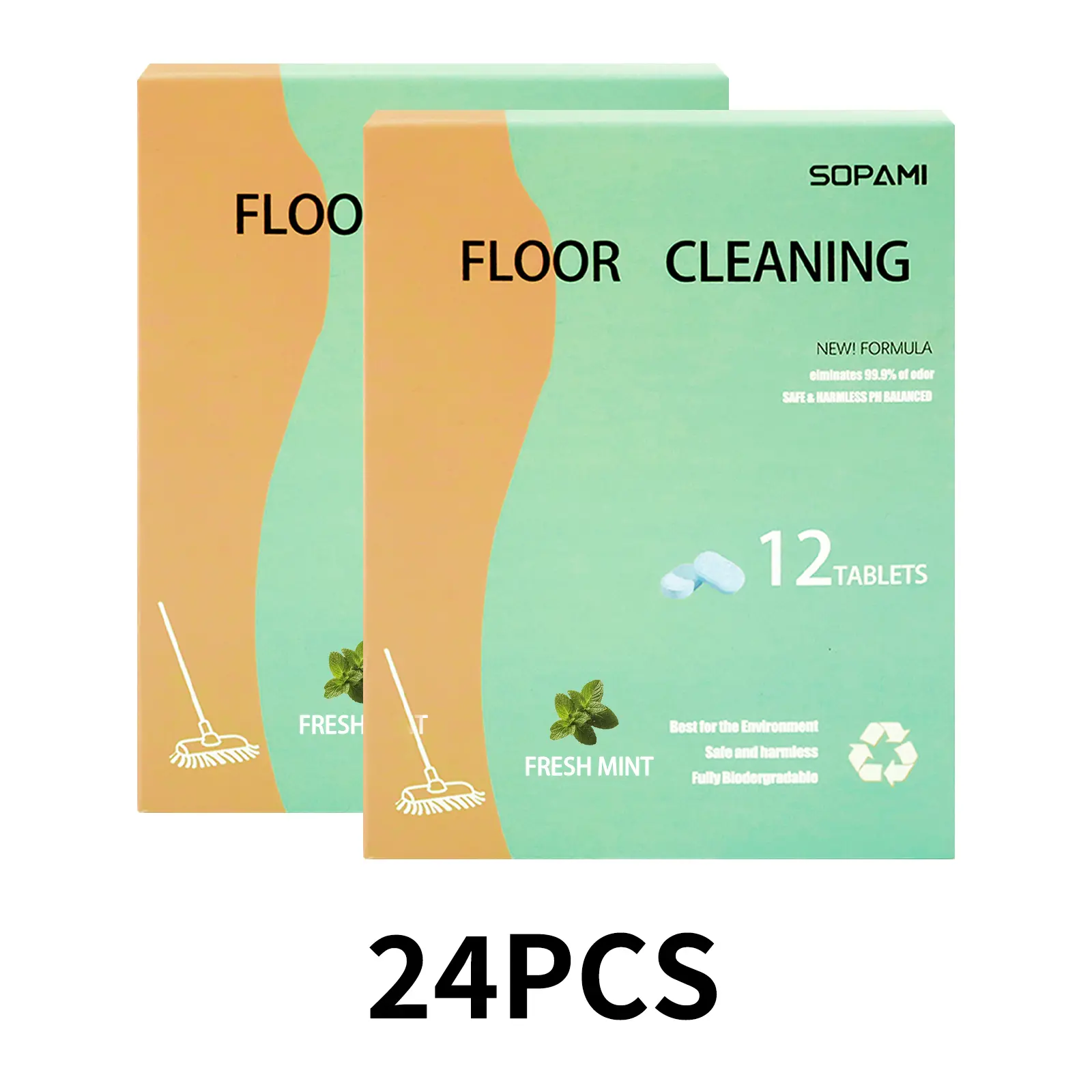 Mint Scent 2-Pack(24 Tablets)