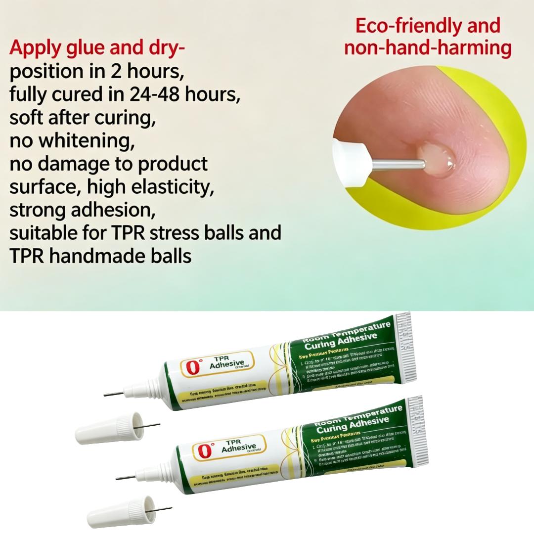 3PC Squishy Toy Repair Glue TPR Adhesive for Easy Fixing and Bonding of Toys and Accessories Suitable for slime ASMR squeeze toys.