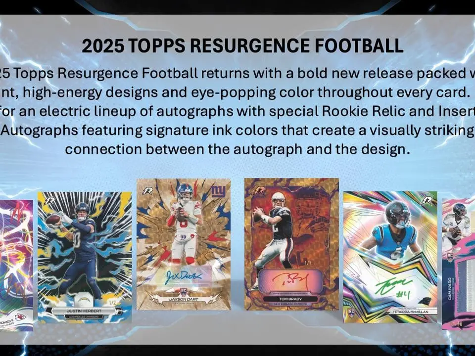 (Personal) 2026 Topps Resurgence Football Blaster Box