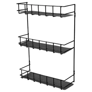 Easy-Up 3 Tier Wire Basket Rack
