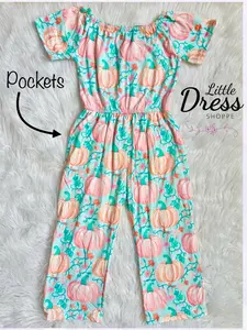 Fall Pumpkin Short Sleeve Jumper