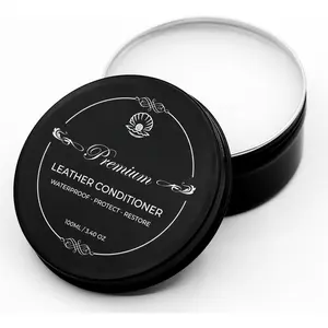 Leather Conditioner for Leather Products - Leather Cleaner and Conditioner for Shoes,Bags, Interior, Sofa,Purses,Boots,Belts, 3.40oz, Leather Balm