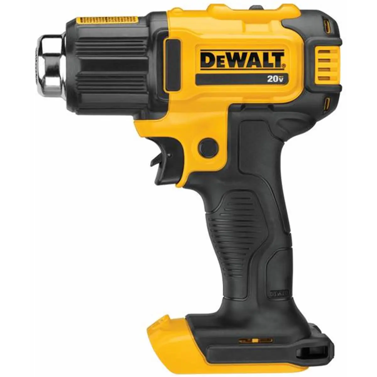 212 MAIN DEWALT DCE530B 20V MAX Cordless Heat Gun Power Tool Kit for Cycling Repair Work, Compact Lightweight 1.4 Lbs Tool with Dual Temp Settings (500°F), Lock-On Trigger, Runs on 4ah Battery, Durable Convenient Design, Home Use