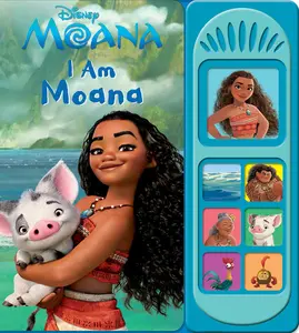 Disney Moana: I Am Moana Sound Book [With Battery] -- Pi Kids - Board Book