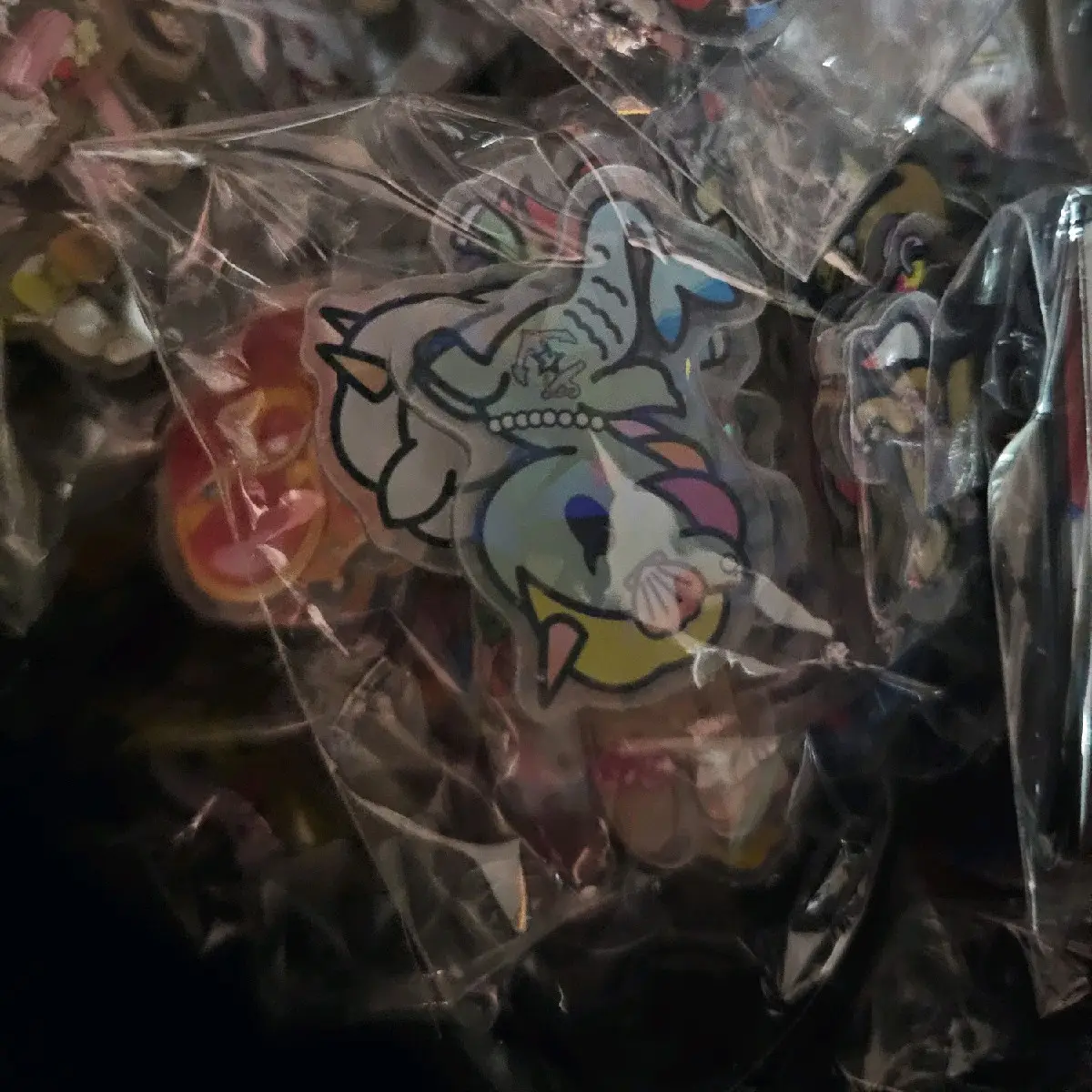 acrylics by the bag