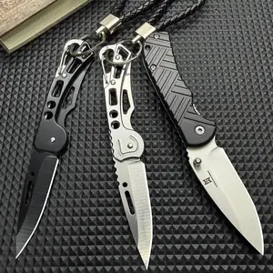 Men's pocket knife, pocket knife, daily carry pocket knife with clip, cool pocket knife, suitable for outdoor survival,Multi-functional fruit knife for camping, fishing, hiking and outdoor activities, kitchen pocket knife